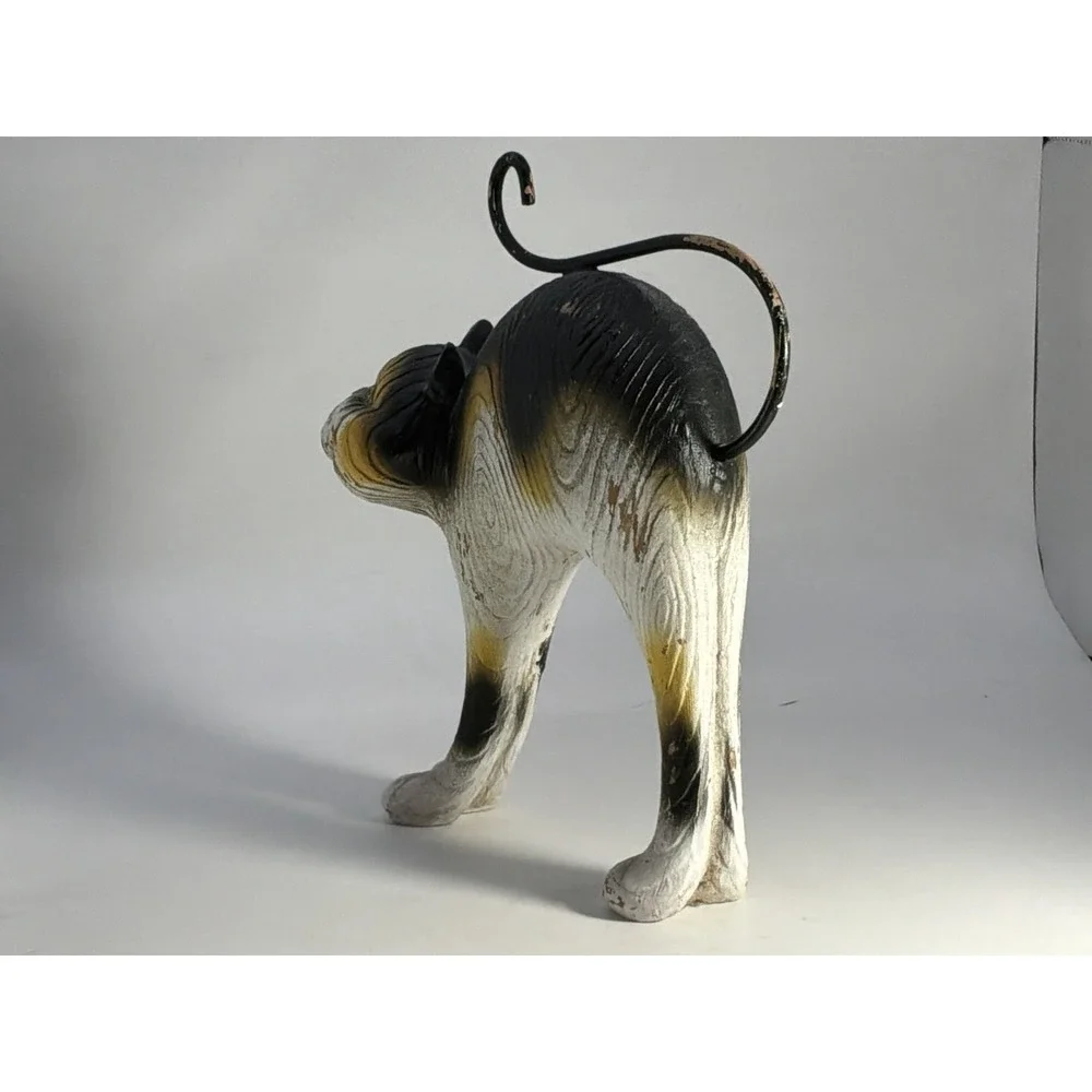 Calico Cat With‎ Cheshire Grin Resin
